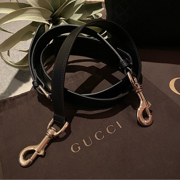 🔥Gucci Diamanté Leather Duffle - Picture 4 of 17